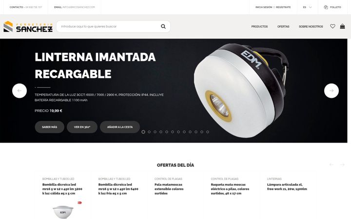 Screenshot of bricosanchez.com