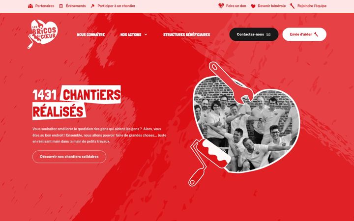 Captura de ecrã de bricosducoeur.org