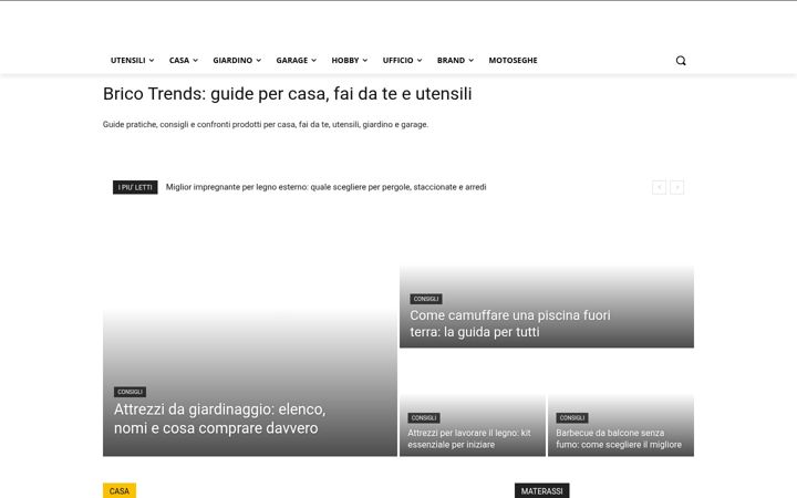 Screenshot of bricotrends.com