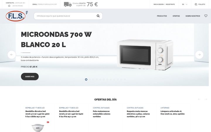 Screenshot of bricotuerca.com