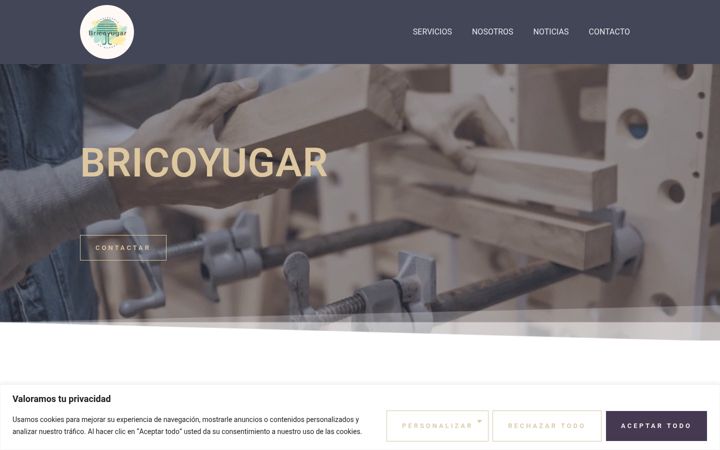 Screenshot of bricoyugar.es