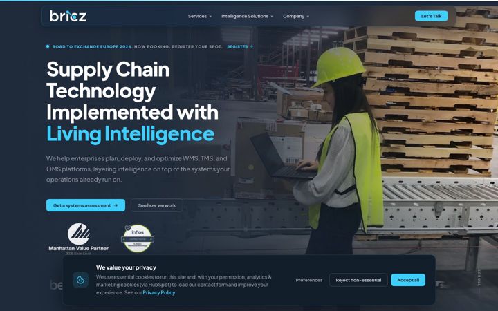 Screenshot of bricz.com