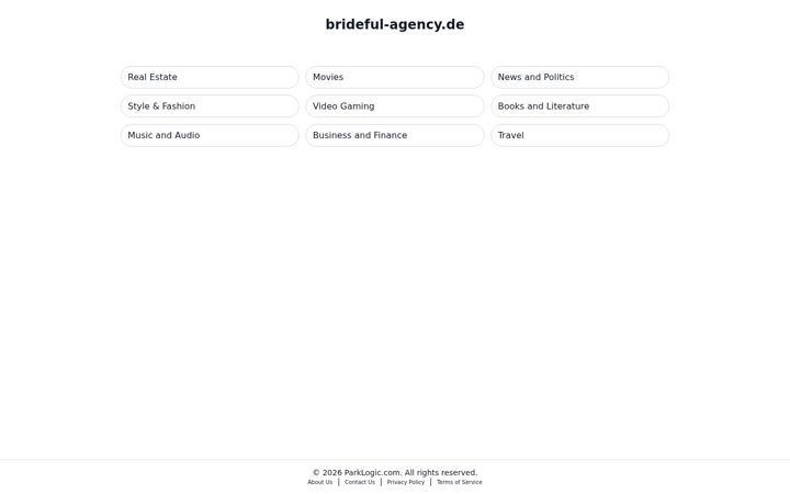 Screenshot of brideful-agency.de