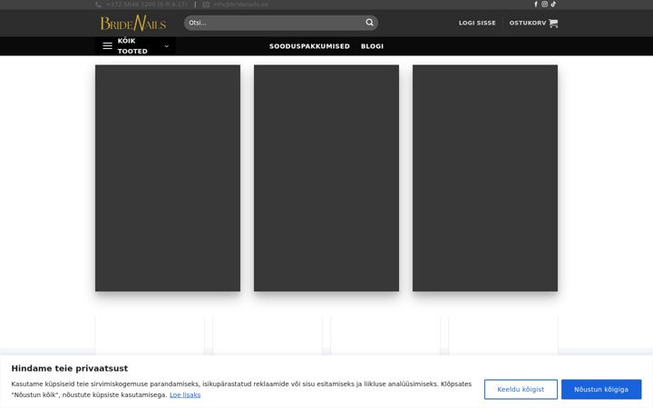 Screenshot of bridenails.ee