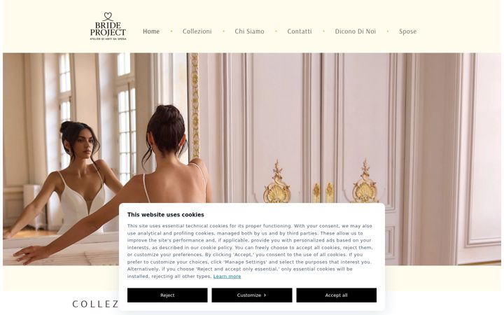 Screenshot of brideproject.it