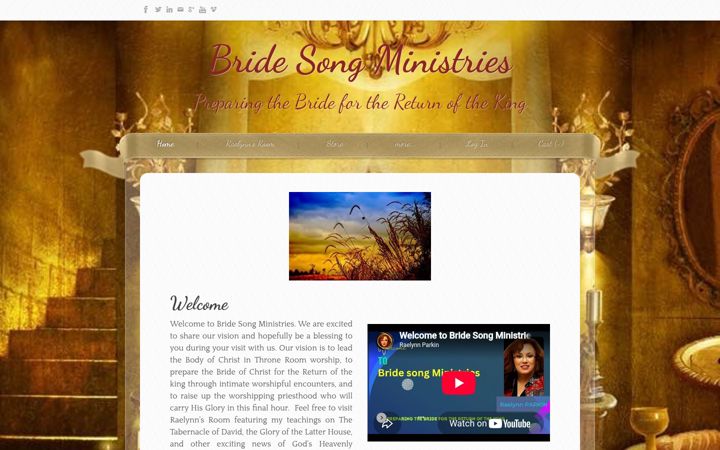 Screenshot of bridesongministries.org