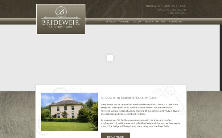 Screenshot of brideweir.ie