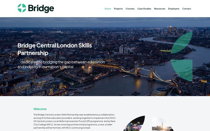 Screenshot of bridge-skills.london
