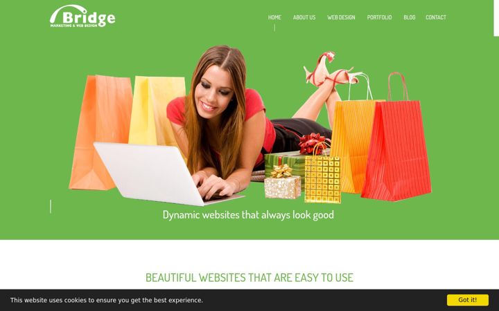 Screenshot of bridge-web.co.uk