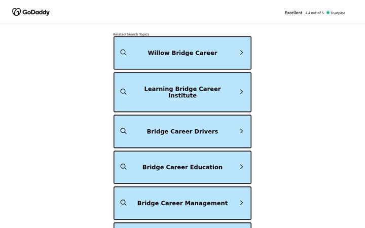 Screenshot ta' bridgecareer.in