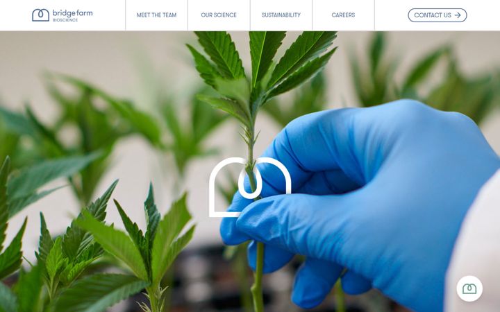 Screenshot of bridgefarmbioscience.co.uk