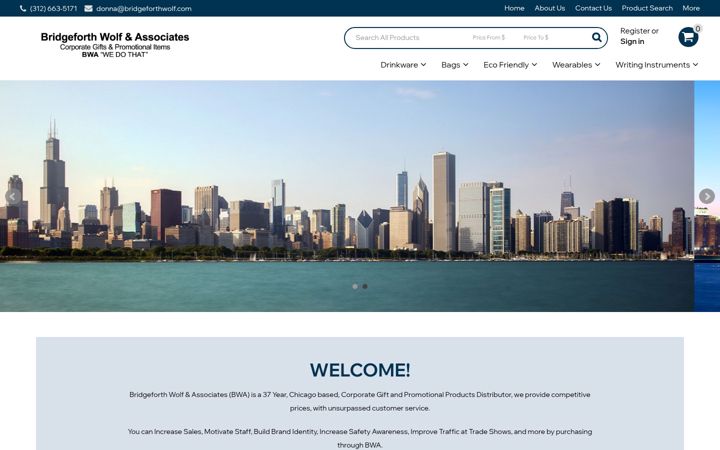 Screenshot of bridgeforthwolf.com