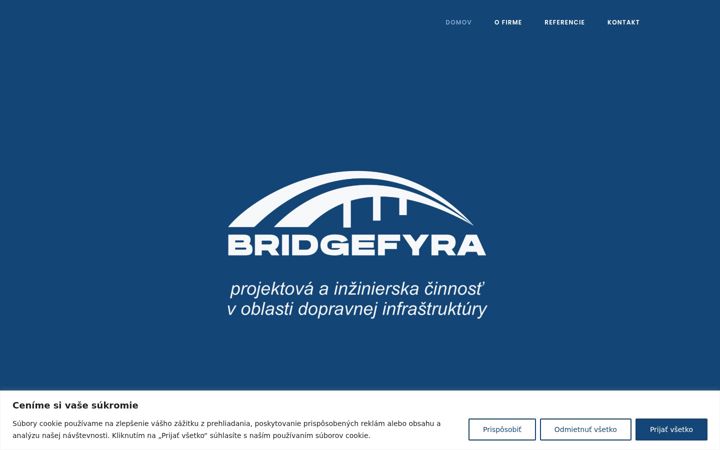 Screenshot of bridgefyra.sk