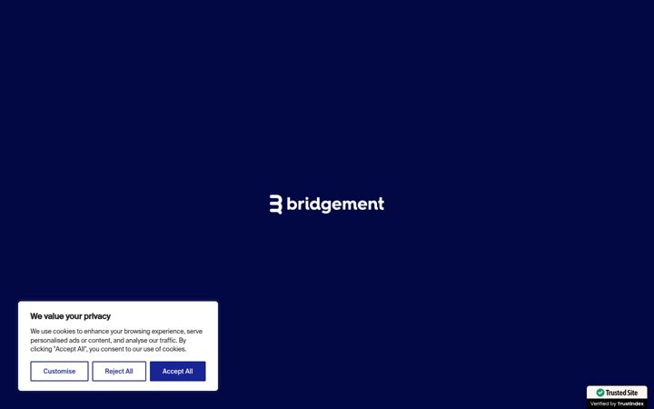 Screenshot of bridgement.com