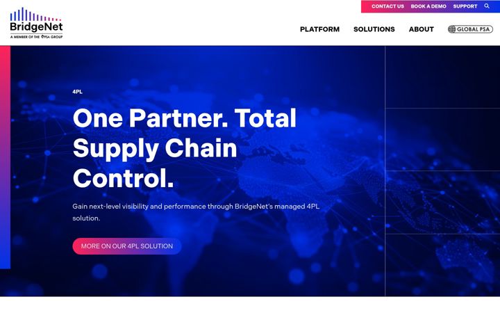 Screenshot of bridgenetsolutions.com