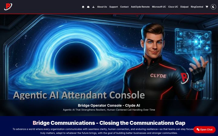Screenshot of bridgeoc.com