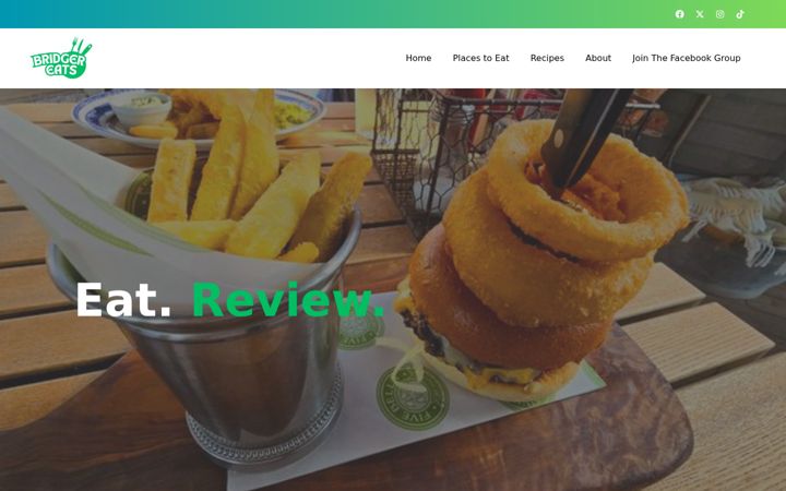 Screenshot of bridgereats.com