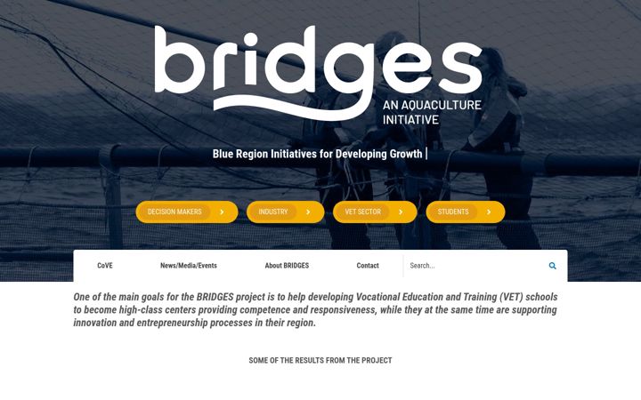 Ekraanipilt saidist bridges.eu