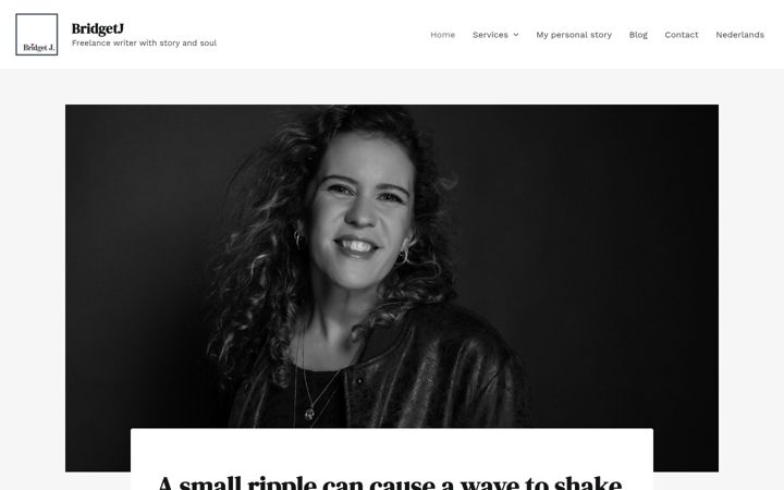 Screenshot of bridgetj.com
