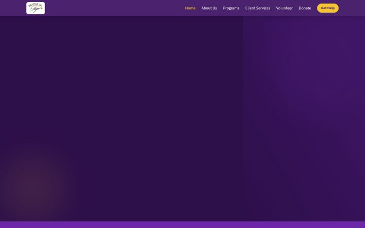 Screenshot of bridgetohope.net