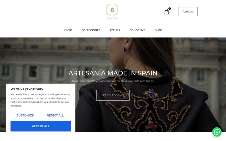 Screenshot of bridgetvargas.com
