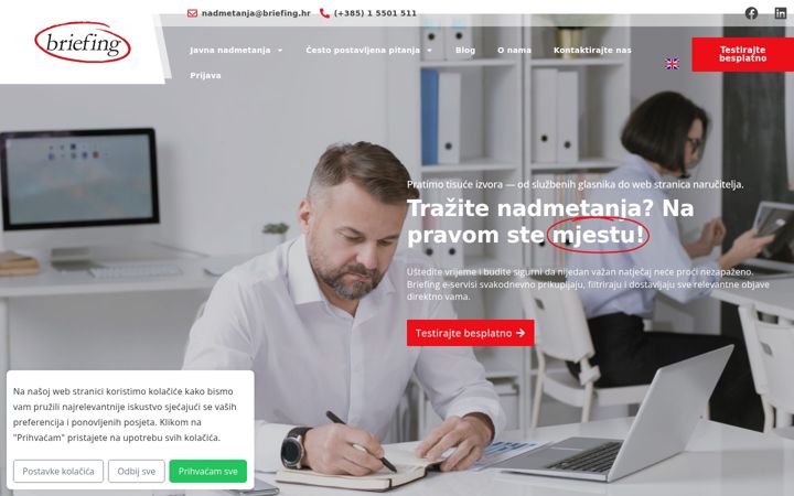 Snímek obrazovky briefing-nadmetanja.hr