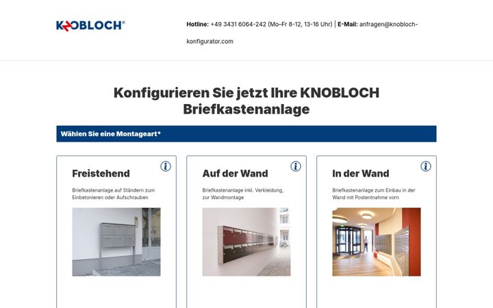 Screenshot of briefkastenanlagen.net