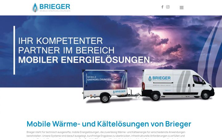 Screenshot of brieger-me.de