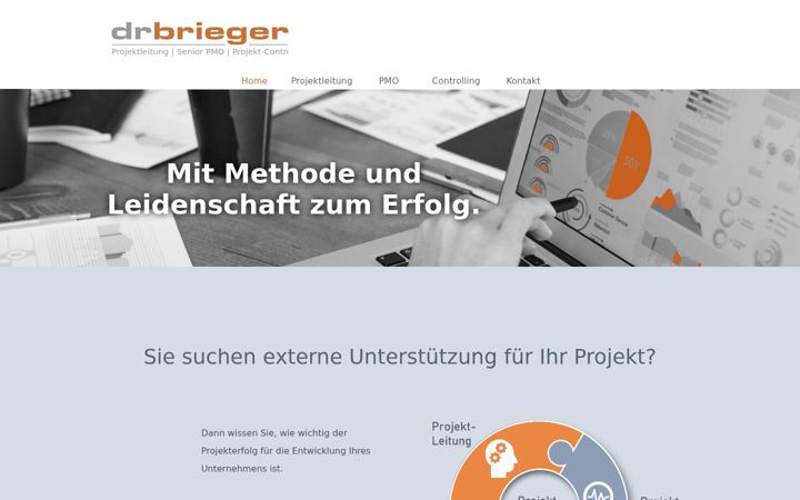 Screenshot of brieger-online.com