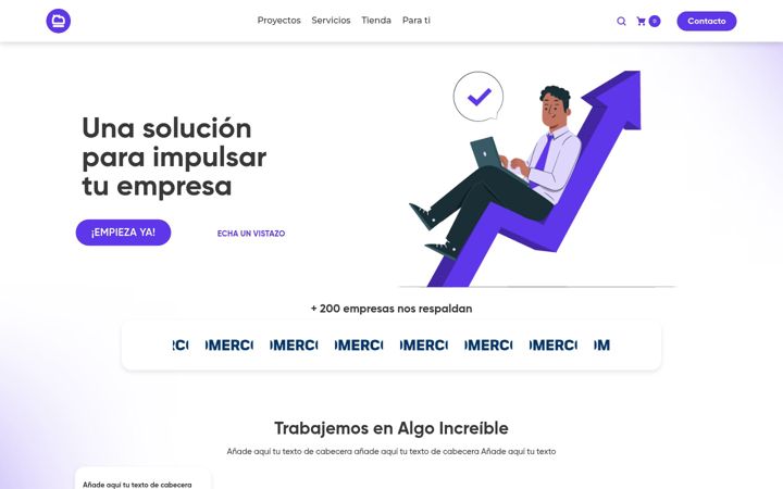 Screenshot of brielacreative.com