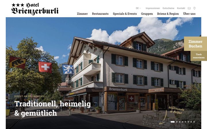 Screenshot of brienzerburli.ch