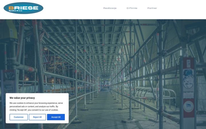 Screenshot of briese.com.pl