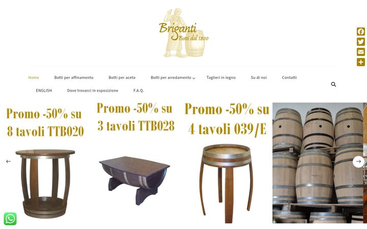Screenshot of brigantisrl.it