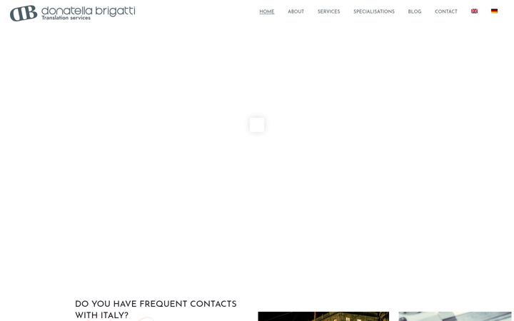Screenshot of brigattitraduzioni.it