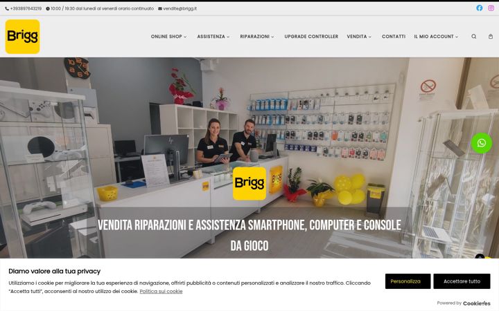 Screenshot of brigg.it