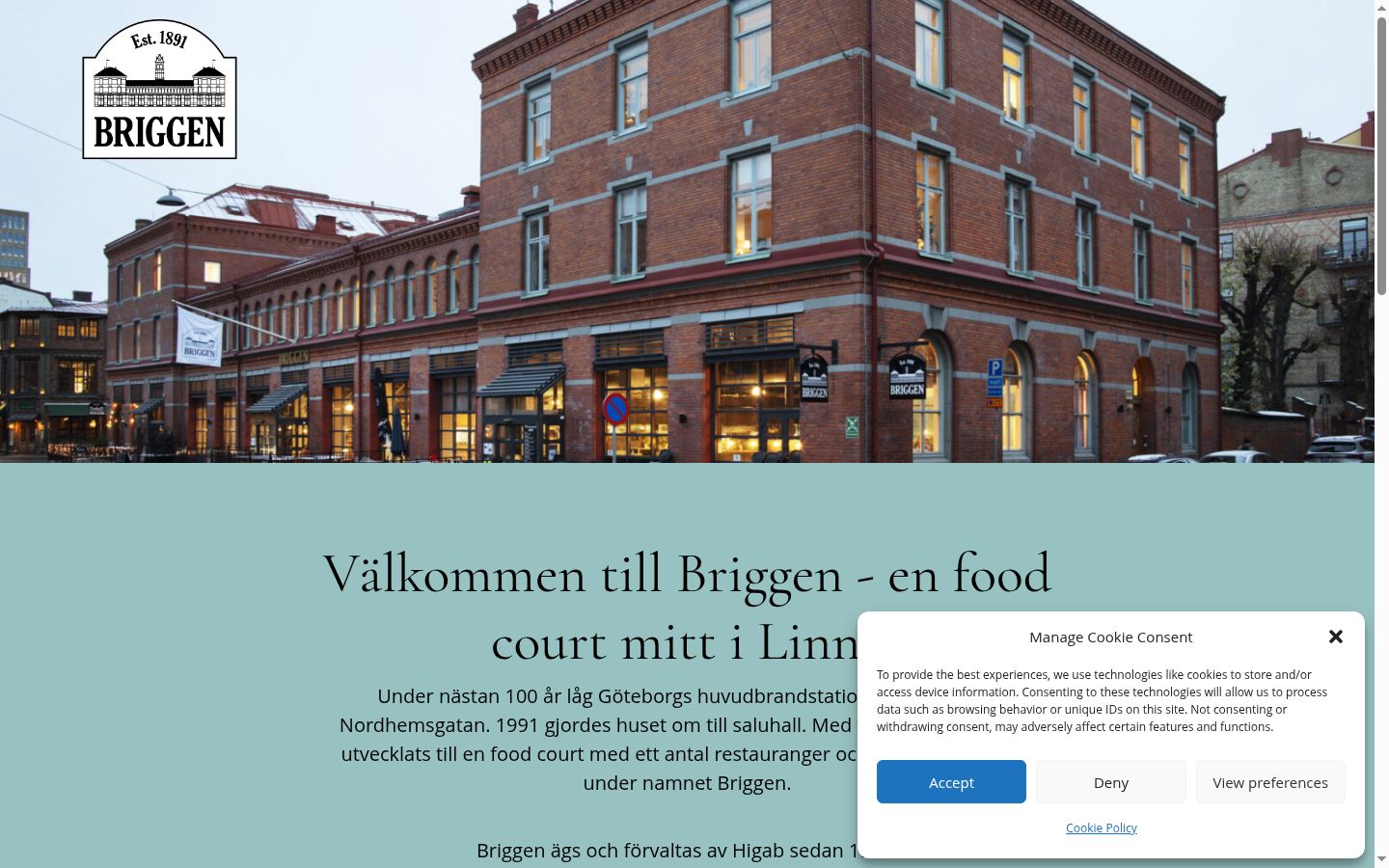 Screenshot tal-banner tal-kunsens muri qabel kwalunkwe interazzjoni