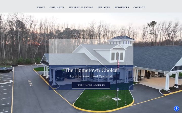 Screenshot of briggsfh.com