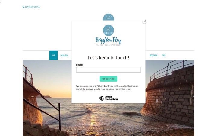 Screenshot ta' briggviewfiley.co.uk