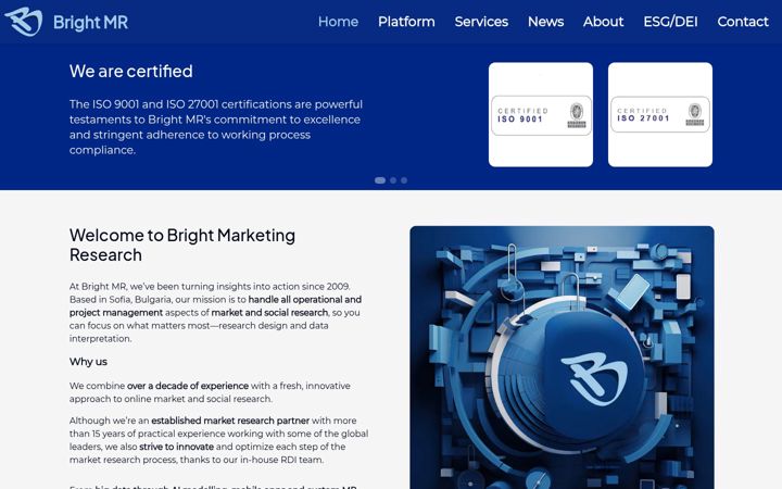 Screenshot of bright-mr.com