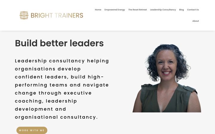 Screenshot of bright-trainers.com
