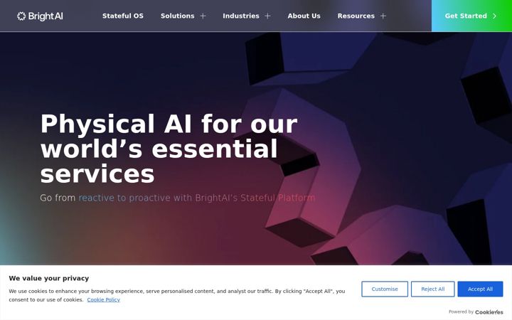 Screenshot of bright.ai