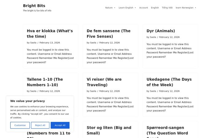 Screenshot di brightbits.net