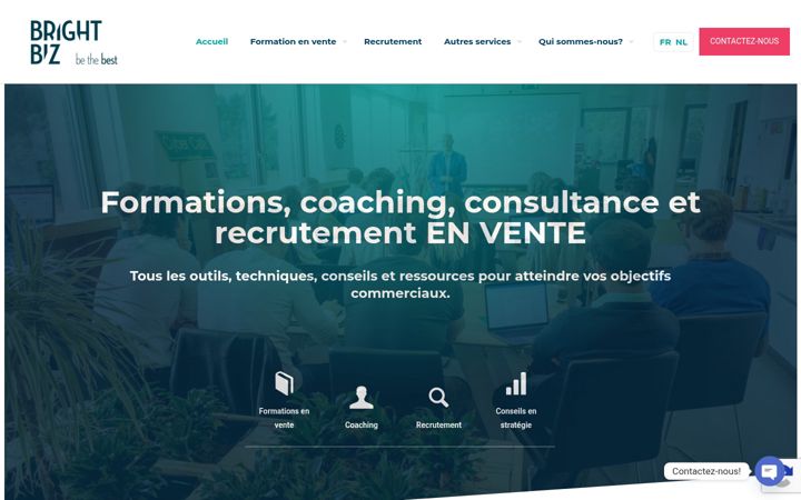 Екранна снимка на brightbiz.eu