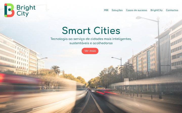Screenshot of brightcity.pt