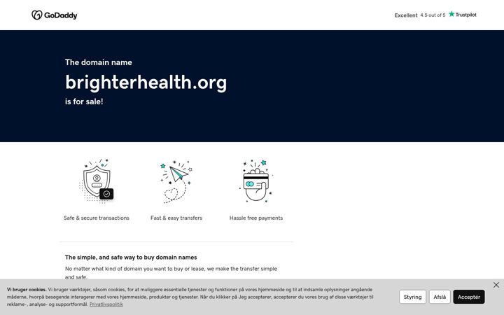 Screenshot of brighterhealth.org
