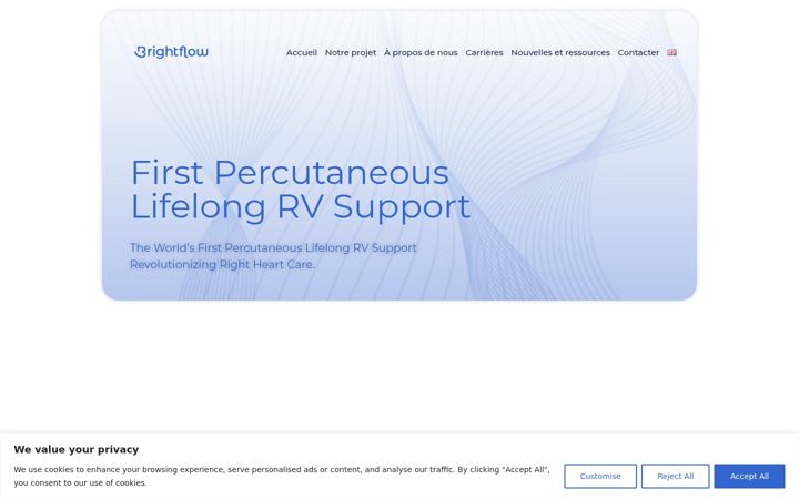 Screenshot of brightflow.com