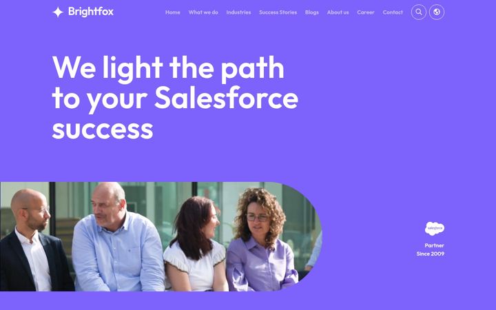 Képernyőkép: brightfox.be
