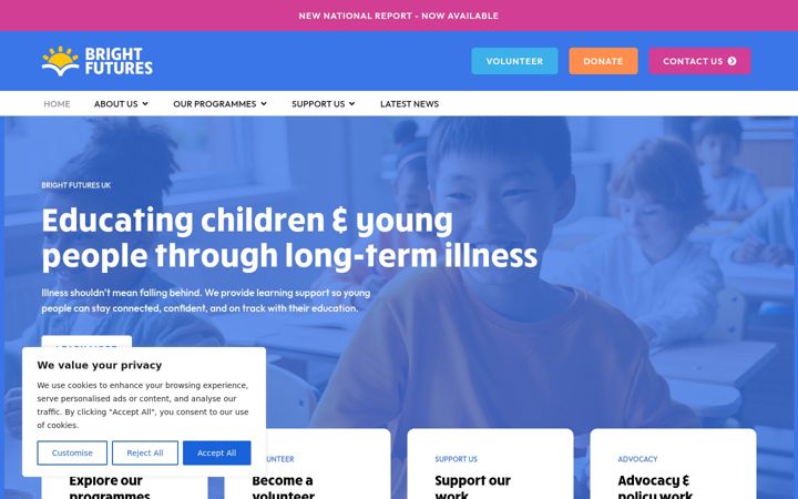 Képernyőkép: brightfuturesuk.org