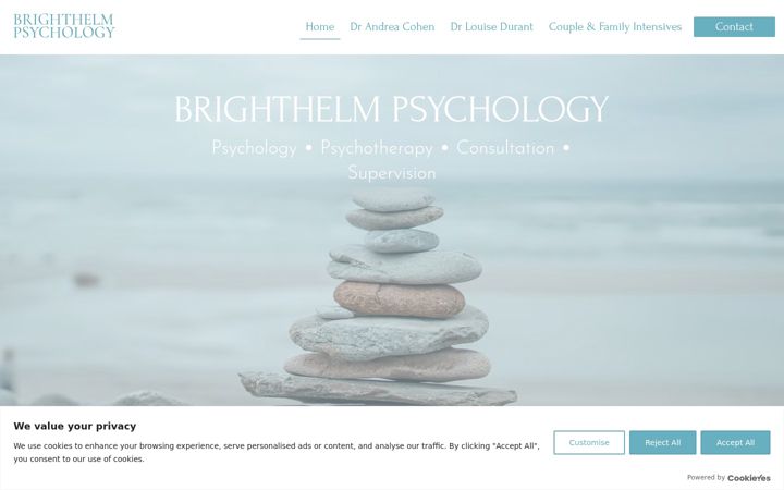 Screenshot of brighthelmpsychology.co.uk