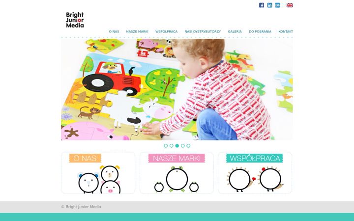 Screenshot of brightjuniormedia.pl